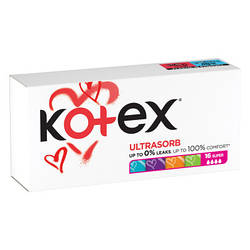 Тампони Kotex Super 16 шт. 5029053534572 smart