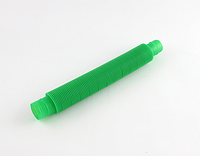 Развивающая детская игрушка антистресс Pop Tube 20 см Зеленая