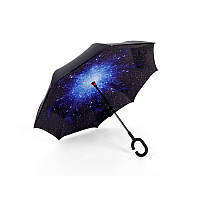 Зонт наоборот Up Brella Звездное Небо (Космос)