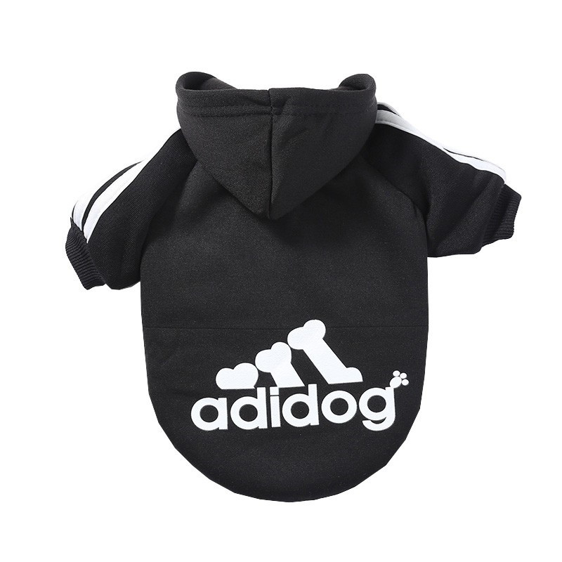 Кофта для котів Pet Style "Adidog" Чорна XS