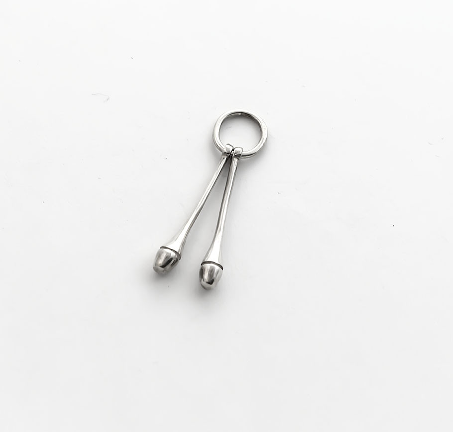 Кулон Булава Гімнастична зі срібла 925 проби, магазин Myuvelir, фото 1