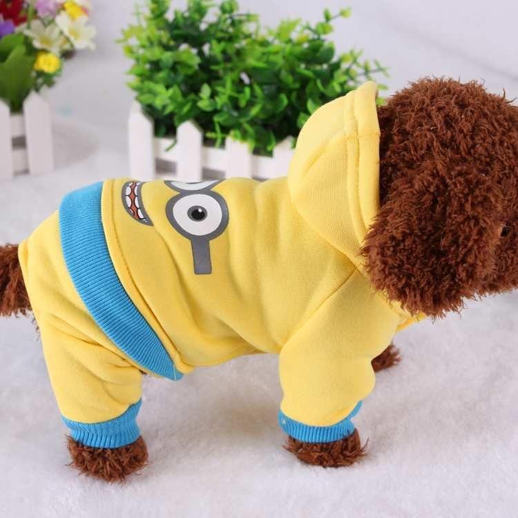 Спортивний костюм для котів Pet Style "Міньйон" Жовтий XS