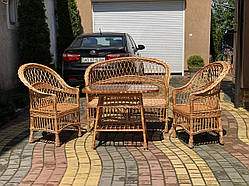 Плетені садові меблі з лози « Гармонія»   Арт: 1448