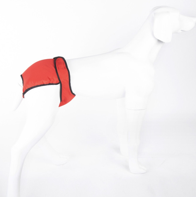 Труси для котів Pet Style "№1" Червоні S