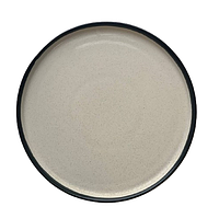 Тарілка кругла з бортиком 29 см "Графіт лайт"