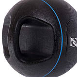 М'яч медичний медбол 8 кг із двома ручками Zelart Medicine Ball TA-7827-8, фото 5