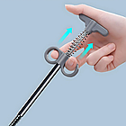 Гнучкий трос для чищення каналізаційних труб від засорів із щупом, Змійка, 60 см / Інструмент для чищення труб, фото 9