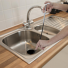 Гнучкий трос для чищення каналізаційних труб від засорів із щупом, Змійка, 60 см / Інструмент для чищення труб, фото 3