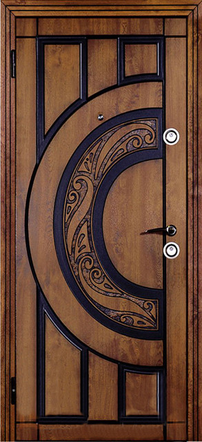 Двери входные модель Альма Lavoro (винорит и патина) - фото 2 - id-p301207823