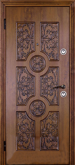 Двери входные модель Альма Lavoro (винорит и патина) - фото 5 - id-p301207823