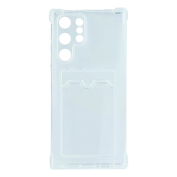 Прозорий чохол Pocket Card Transparent case для Samsung S22 Ultra