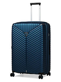 Валіза велика L поліпропілен синя 76х51х31+5/126л/4.4кг/Snowball 05103