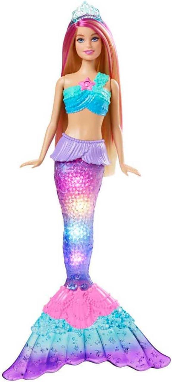 Уцінка!!! Лялька Барбі Дрімтопія Русалка Мерехтливі вогники Barbie Dreamtopia Twinkle Lights Mermaid Doll * HDJ36-1