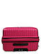 Набір з 3х валіз Франція поліпропілен з розширенням велика середня мала (L M S) рожевий | Snowball 05103, фото 8