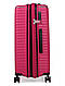 Набір з 3х валіз Франція поліпропілен з розширенням велика середня мала (L M S) рожевий | Snowball 05103, фото 9