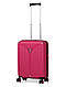 Набір з 3х валіз Франція поліпропілен з розширенням велика середня мала (L M S) рожевий | Snowball 05103, фото 4