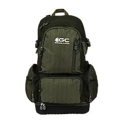Рюкзак Golden Catch (GC) зелений, ортопедичний, вологостійкий (50л, 28х38х60 см, хакі, болотяний)