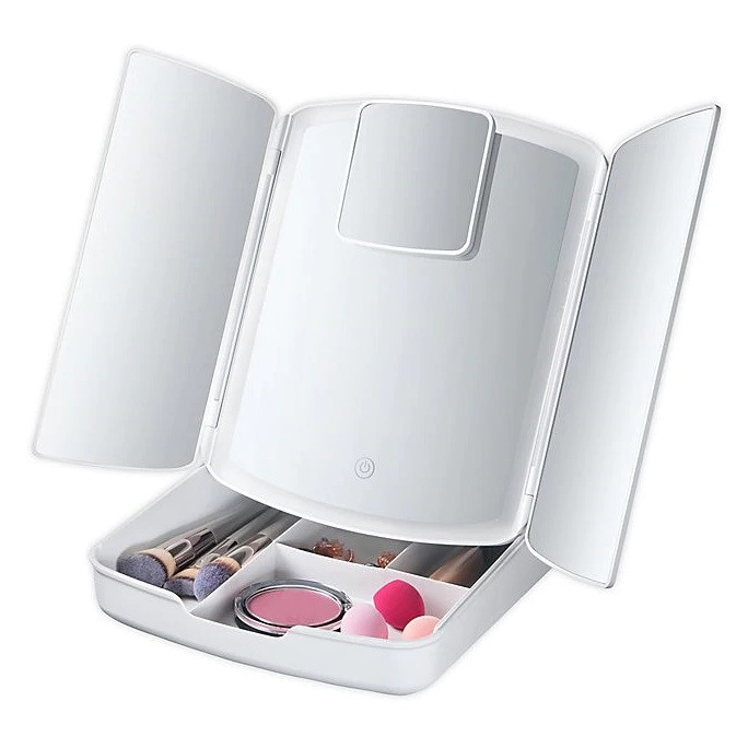 Зеркало для макияжа My Foldaway Lighted Makeup Mirror! наилучший - фото 3 - id-p2106035871