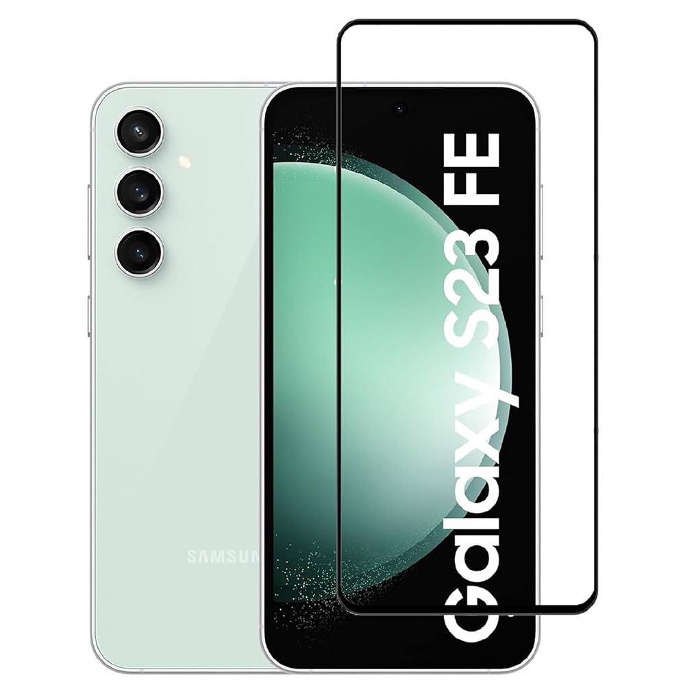 Захисне скло Full Screen Tempered Glass для Samsung Galaxy S23 FE, Black, фото 1