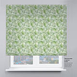 Римська фото штора чорна Листя жовте. Безкоштовна доставка. Інд.розмір. Гарантія. Арт. 15-16-9, фото 7