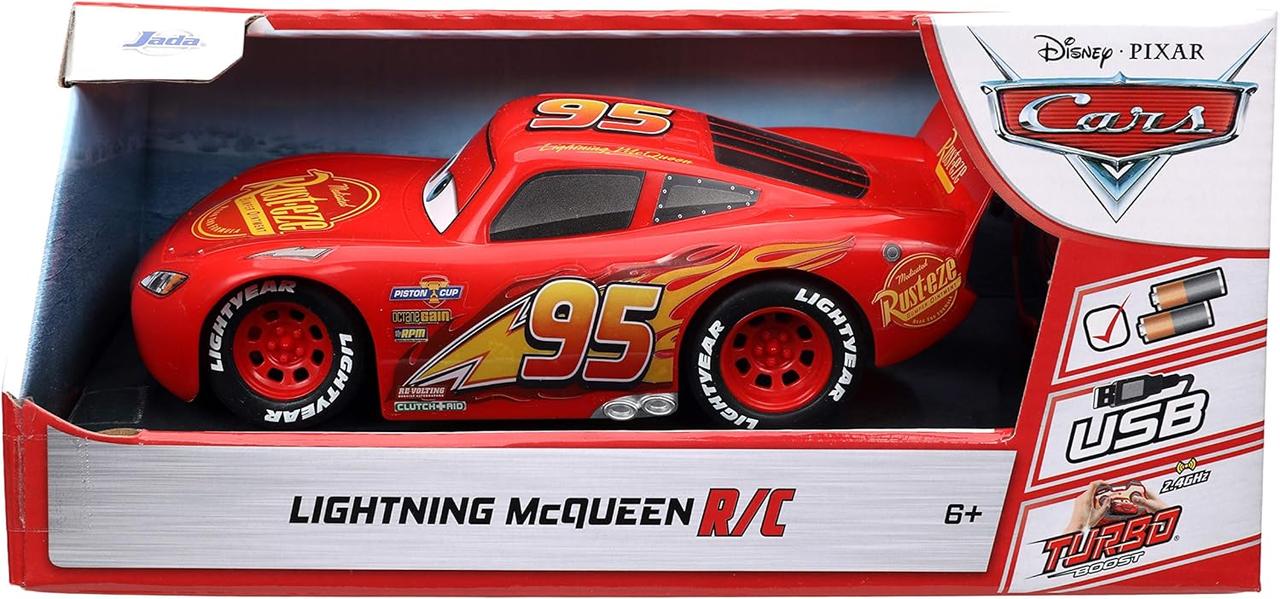 Машина Блискавка Макквін на пульті керування Jada Toys Pixar Cars McQueen