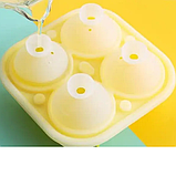 Форма силіконова з кришкою для льоду шоколаду цукерок випічки Контейнер для заморожування 13 х 13 см, фото 3