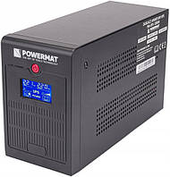 Источник бесперебойного питания ИБП UPS Powermat 1200ВА 720Вт Польша