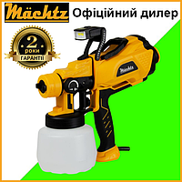 Электрический краскопульт Mächtz MSG 1210 L PRO краскораспылитель универсальный для покраски дома, авто, стен