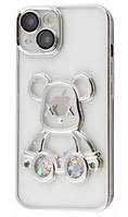 Чехол-накладка Shining Bear Case iPhone 13 (silver)