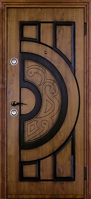 Двері вхідні модель Альма Piatto (винорит і патина), фото 1