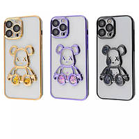 Чехол-накладка Shining Bear Case iPhone 13 Pro Max (silver)