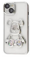 Чехол-накладка Shining Bear Case iPhone 14 (silver)