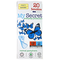 Ежедневные гигиенические прокладки My Secret Sensitive 2 капли, 20 шт