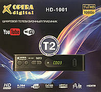 Тюнер Т2 OPERA DIGITAL HD-1001 DVB-T2, ТВ тюнер, Телеприймач, цифрове телебачення! найкраща якість