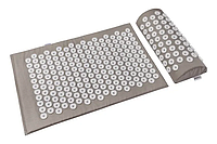 Акупунктурный массажный коврик Acupressure Mat or Bed of Nails Белый