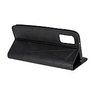 Чохол-книжка Business Leather для Samsung Galaxy A02s Чорний, фото 4