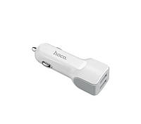 Адаптер HOCO CAR USB DOUBLE Z 23 (белый)