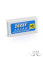 Лезвия Derby Extra Bluе 10 шт