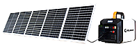 Портативна зарядна станція VELMAX V-PPS-500sp 500W акум.свинц кисл Lead-acid50Ah з сонячн панел5х30W