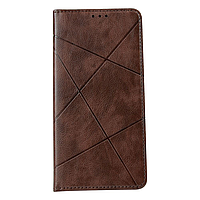 Чехол-книжка Business Leather для Samsung Galaxy S21 Plus Коричневый