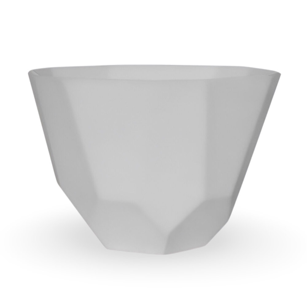 Пластикове Кашпо для орхідей (004-сіре) 9 х 11 см, фото 1