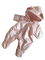 Одяг для ляльки Бебі Борн / Baby Born 40-43 см комбінезон рожевий пермалутровий 87