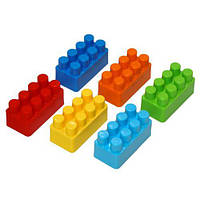 Конструктор "Mini Blocks" 6 кольорів (6*3 см), Tigres [tsi234575-TSІ]