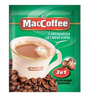 Кавовий напій 3в1 MacCoffee з ароматом "Лісовий горіх" кава маккофе упаковка 20шт