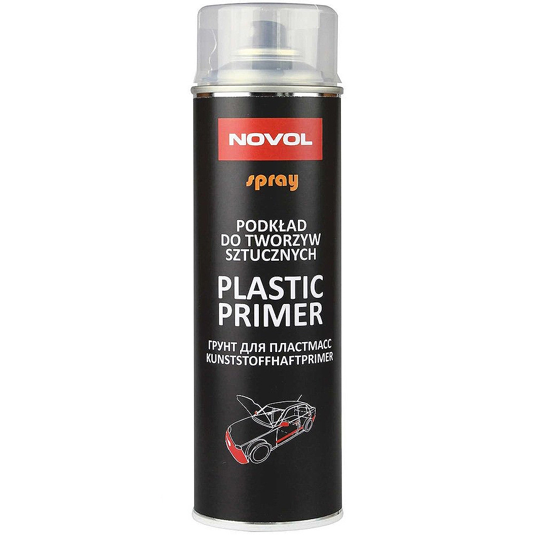 Novol Spray Plastic Primer, 500 мл (34482) грунтовка, фото 1