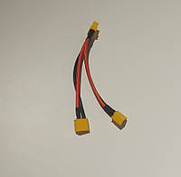 З'єднувальний кабель для 2 акумуляторів XT60, 14AWG, 130мм,