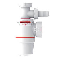 Сифон для раковини Neo Air 11⁄4" × Ø 40 мм з підведенням WIRQUIN (9541357)