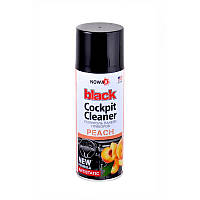 Полироль для салона автомобиля Nowax Black Cockpit Cleaner Peach 200 мл для пластика (NX00206) AVK