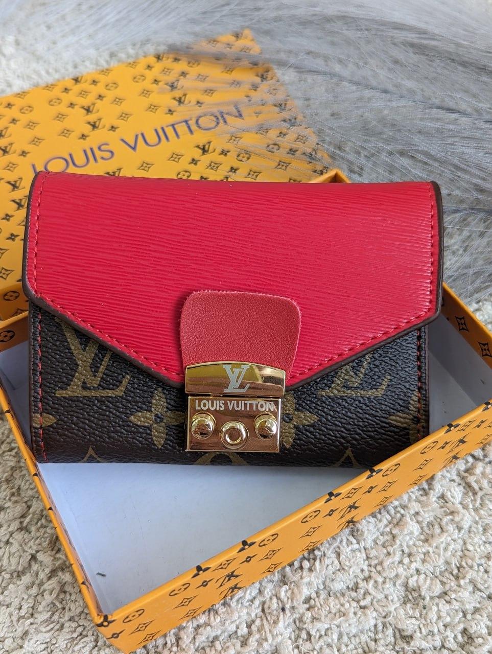 Жіночий гаманець міні Louis Vuitton червоний