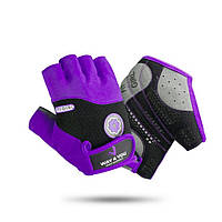 Перчатки для фитнеса Way4you 1727-M, Purple, M, Vse-detyam